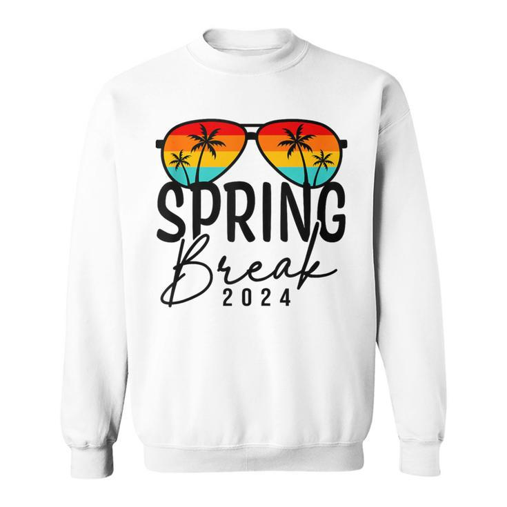 Spring Break 2024 Beach Week Group Summer Vacation Matching Sweatshirt