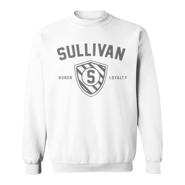 Sullivan Family Shield Last Name Crest Matching Sweatshirt