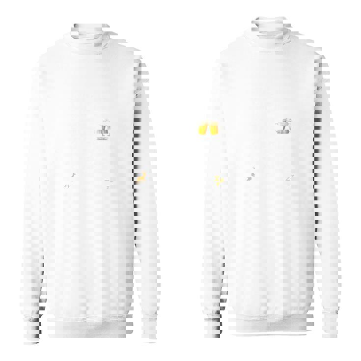 Sweater Unisexe Bière, Chasse, Siestes pour Amateurs de Loisirs