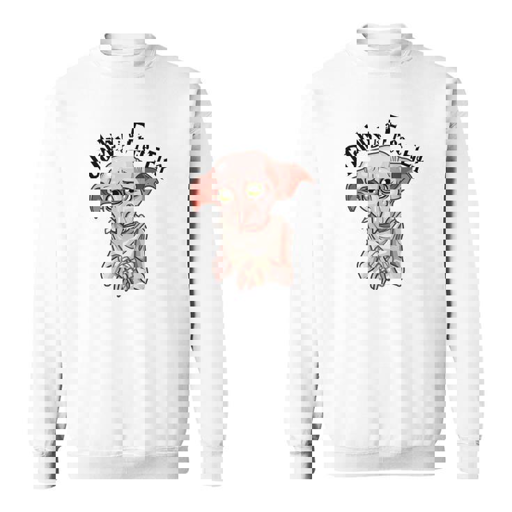 Sweater Unisexe Dobby est un Elfe Libre, Illustration Harry Potter