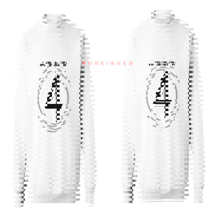 Sweater Unisexe Foreigner 4, Design Album Rock pour Fans