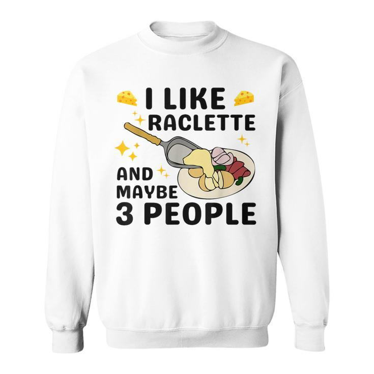 Swiss Cheese Raclette Sweatshirt