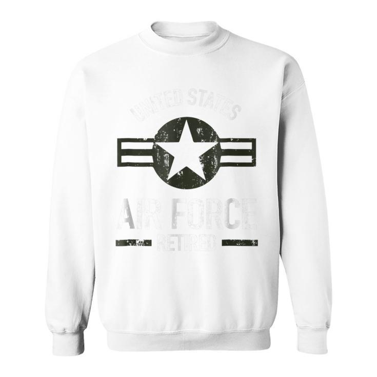 United States Retired Air Force Military Retirement Sweatshirt