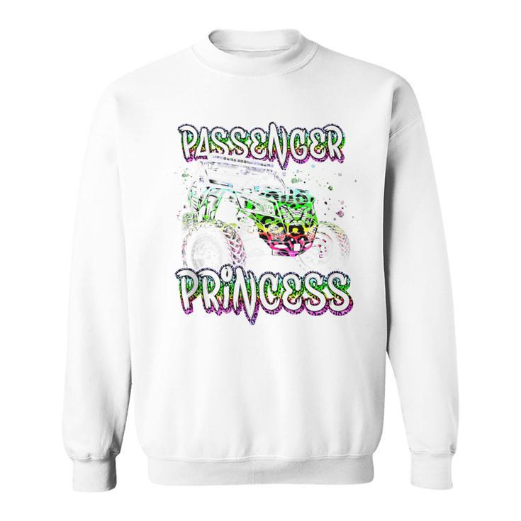 Utv Passenger-Princess Lovers Utv Sxs Riding Dirty Offroad Sweatshirt