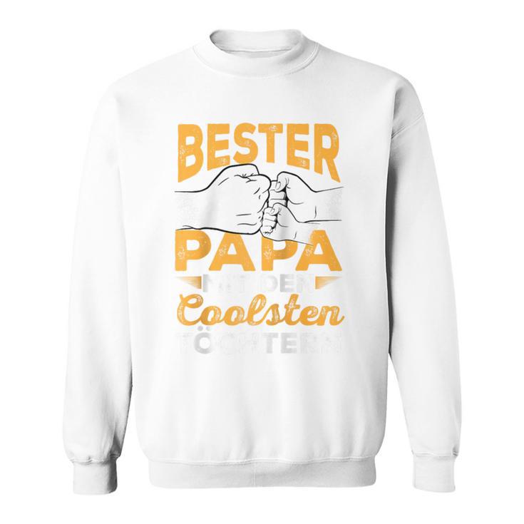 Vatertagater Tochter Opa Stolzer Papa Raglan Sweatshirt