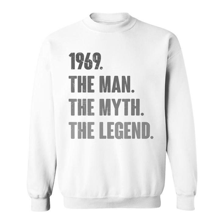 Vintage 1969 54Th Birthday Decoration 54 Year Old Classic Sweatshirt