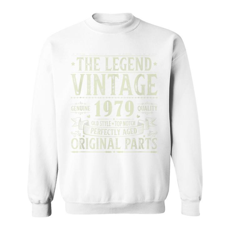 Vintage 1979 T For Retro 1979 Birthday Sweatshirt