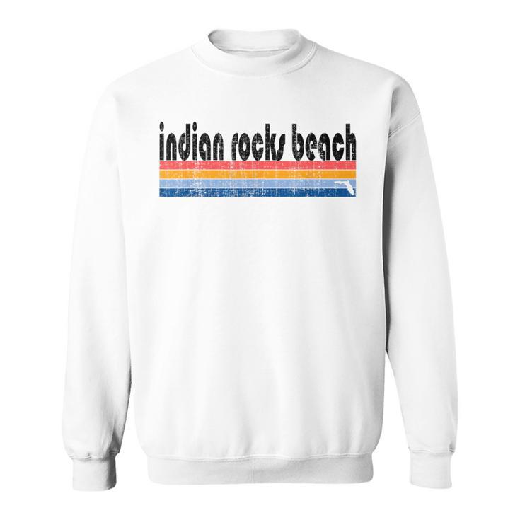 Vintage 80S Style Indian Rocks Beach Fl Sweatshirt