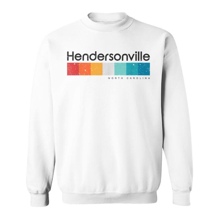 Vintage Hendersonville Nc North Carolina Usa Retro Sweatshirt