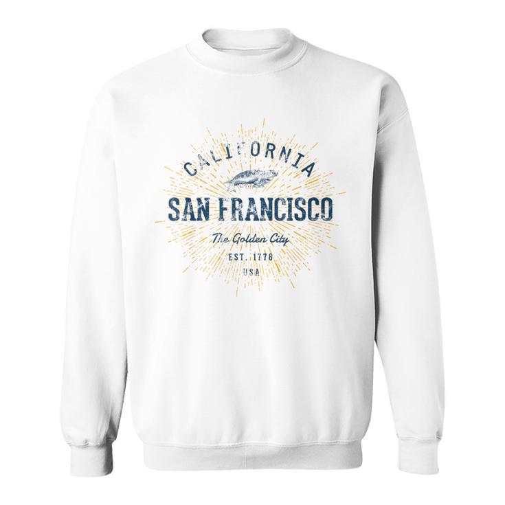 Vintage Retro San Francisco Sweatshirt