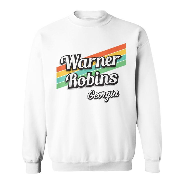 Warner Robins Georgia Retro Vintage Sweatshirt