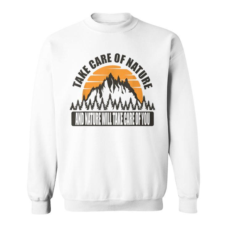 Watch Out For Nature On David Attenborough Save The Earth Sweatshirt