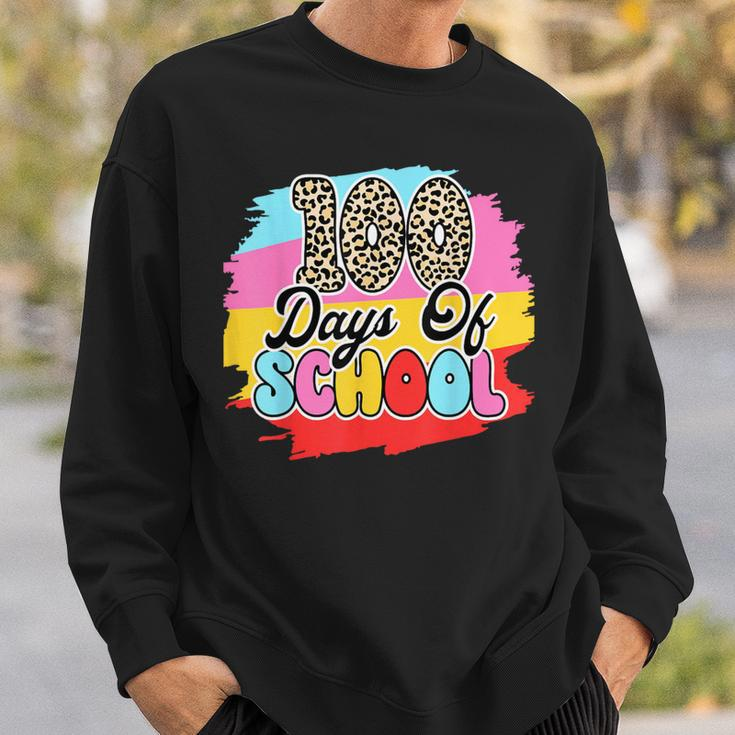 100 Days Of School 100 Days Smarter 100Th Day Of School Sweatshirt Gifts for Him