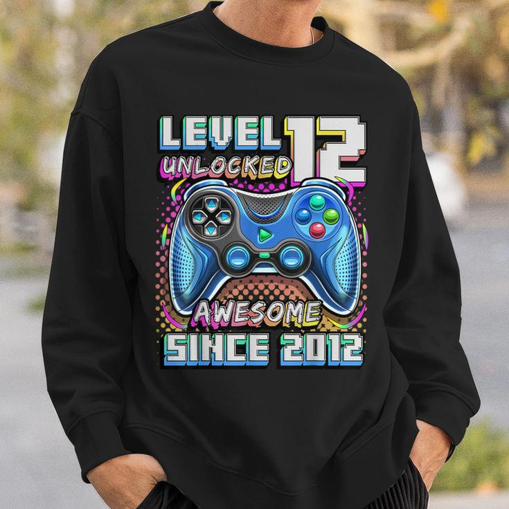 12Th Birthday Gamer 12 Year Old Bday Boy Twelve Son Sweatshirt Gifts for Him