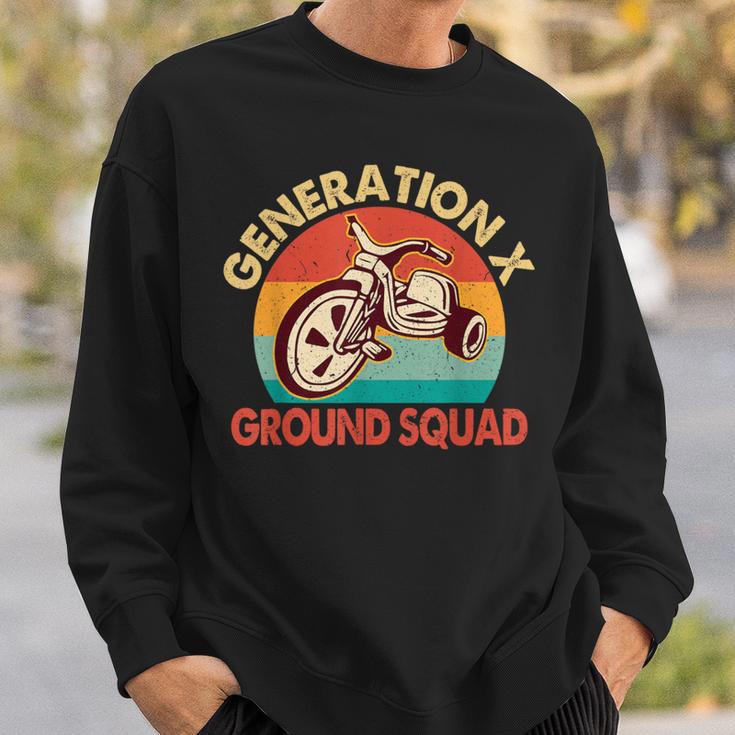 1965-1980 Generation Gen X Generation X Ground Squad Sweatshirt Gifts for Him