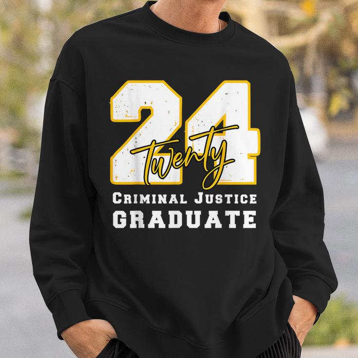 2024 Criminal Justice Graduate Back To School Graduation Sweatshirt Gifts for Him