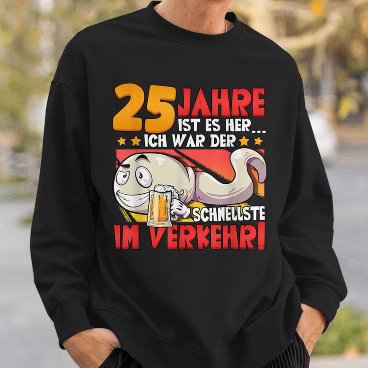 25 Jahre Ist Es Her 25 Birthday S Sweatshirt Geschenke für Ihn