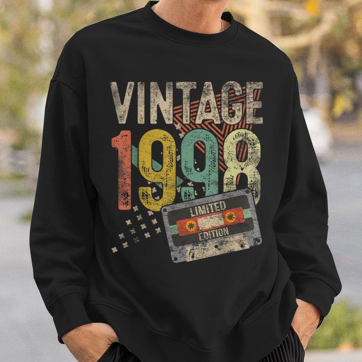 25 Year Old Vintage 1998 Limited Edition 25Th Birthday Sweatshirt Gifts for Him