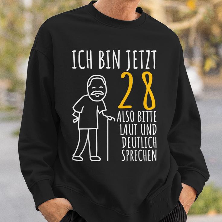 28Th Birthday Ich Bin Jetzt 28 Ich Bin Jetzt 28 Birthday Sweatshirt Geschenke für Ihn