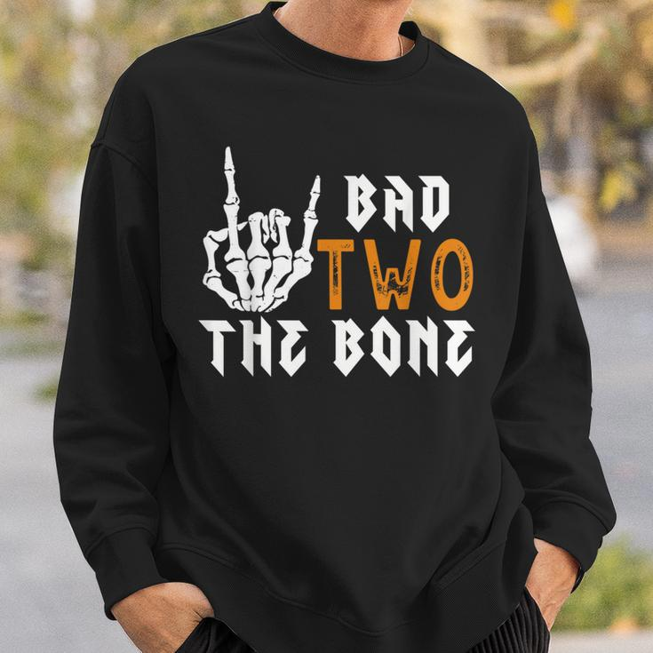 2Nd Bad Two The Bone- Bad Two The Bone Birthday 2 Years Old Sweatshirt Gifts for Him