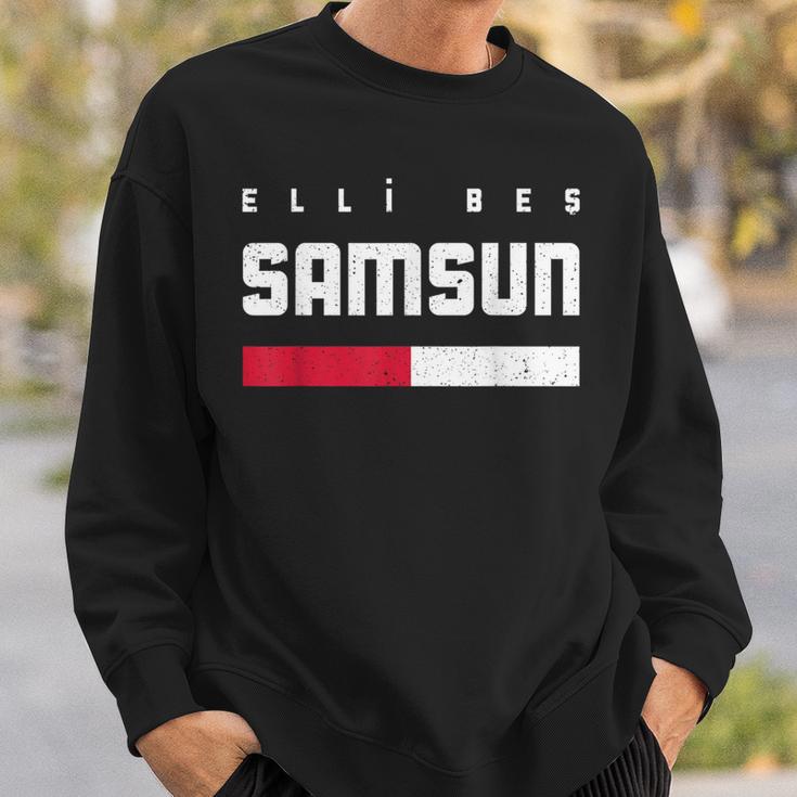 55 Samsun Turkey Ilkadim Atakum Bafra Çarsamba Türkiye Sweatshirt Geschenke für Ihn