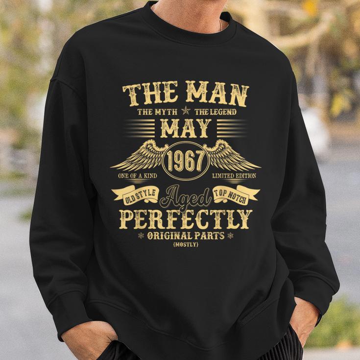 57 Geburtstag Geschenke Für Männer Mai 1967 57 Jahre Alt Geburtstag Sweatshirt Geschenke für Ihn