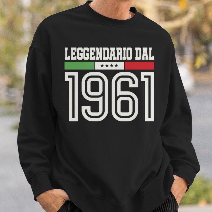 60 Anni Compleanno Nonno Papà Nato1961 Regalo Italiener Sweatshirt Geschenke für Ihn