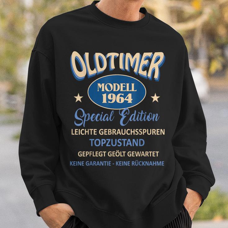 60 Geburtstag Mann Geschenk Papa 1964 Oldtimer 60 Jahre Sweatshirt Geschenke für Ihn