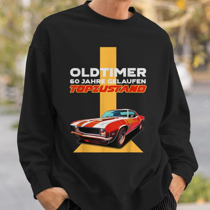 60 Geburtstag Mann Geschenk Papa Opa Oldtimer 60 Jahre Sweatshirt Geschenke für Ihn