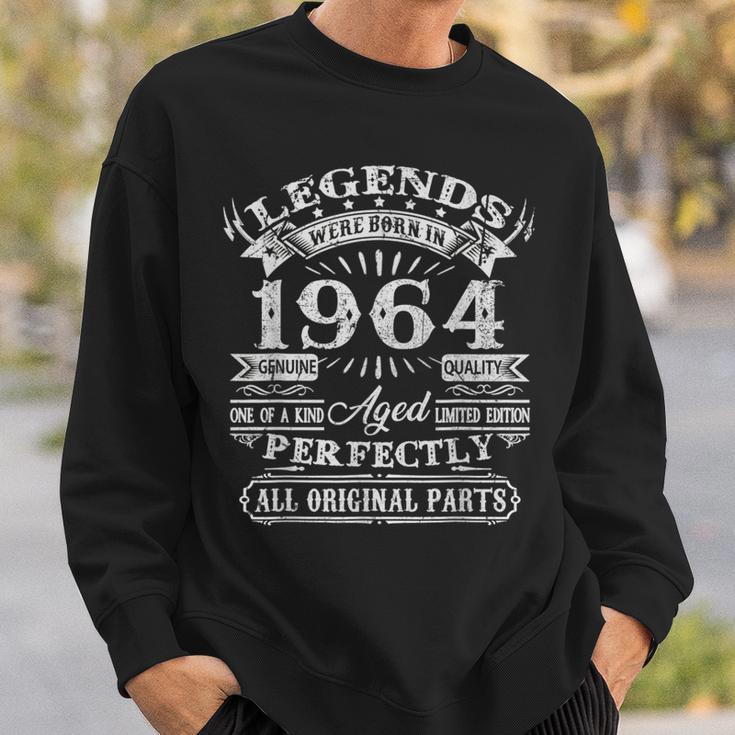 60 Years Old Legend Were Born In 1964 60Th Birthday Sweatshirt Gifts for Him