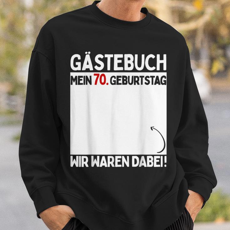 70 Geburtstag Mann Frau 70 Jahre 1954 Deko Lustig Geschenk Sweatshirt Geschenke für Ihn