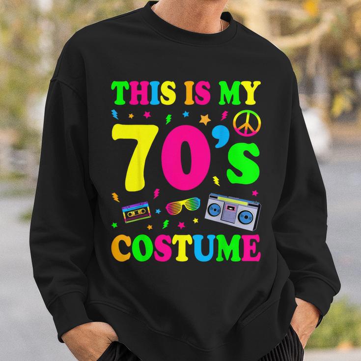 This Is My 70-S Costume 60'S 70'S Party Sweatshirt Gifts for Him