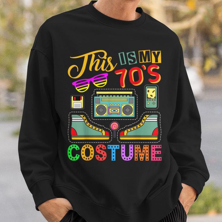 This Is My 70S Costume 1970S Retro Vintage 70S Party Sweatshirt Gifts for Him