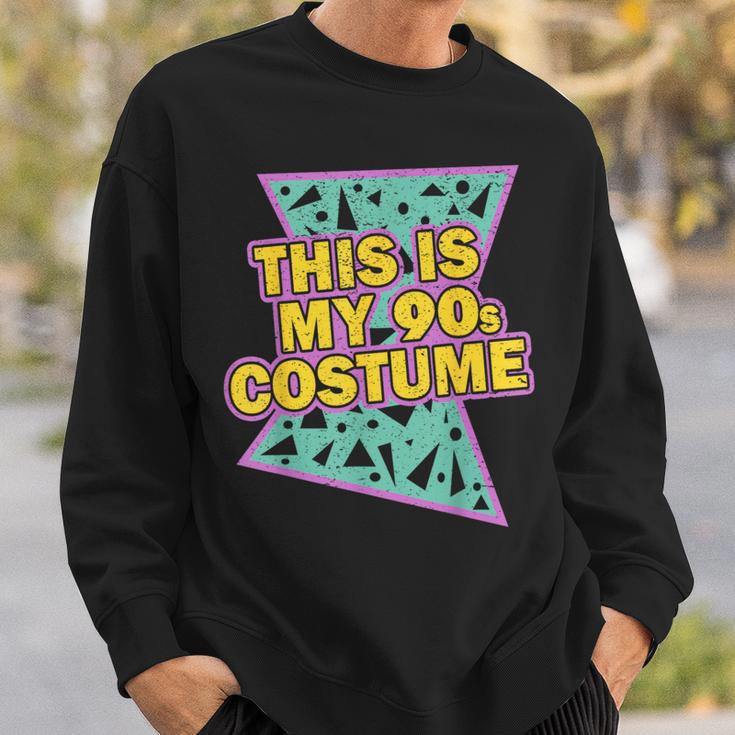 This Is My 90-S Costume 80'S 90'S Party Sweatshirt Gifts for Him