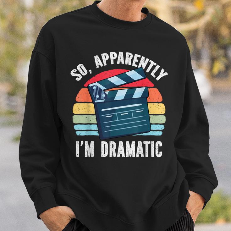 Acting Student Broadway Drama Student Dramatic Theater Sweatshirt Gifts for Him