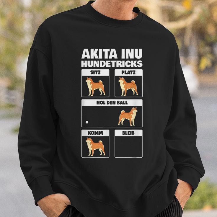 Akita Inu Dog Tricks Sweatshirt Geschenke für Ihn