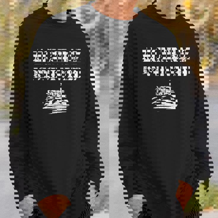 Alcatraz Jail Prisoner Inmate Prison Costume Fancy Dress Sweatshirt Gifts for Him
