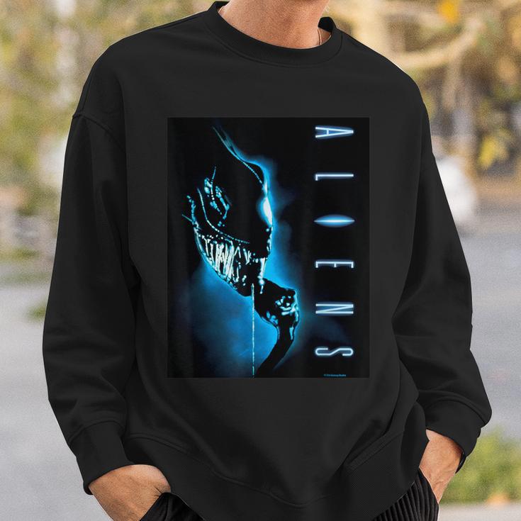 Aliens Xenomorph Retro Movie Poster Sweatshirt Geschenke für Ihn