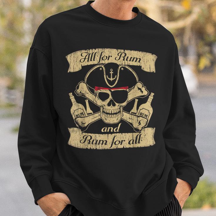 Alles Für Rum Und Rum Für Alle Sweatshirt Geschenke für Ihn