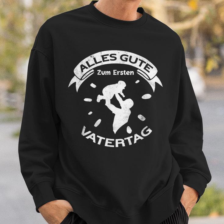 Alles Gute Zum Ersten Father's Day S Sweatshirt Geschenke für Ihn