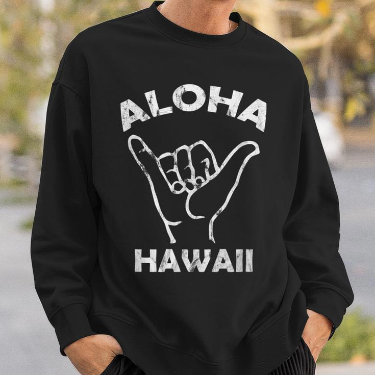 Aloha Hawaii Shaka Sign Surf Sweatshirt Gifts for Him