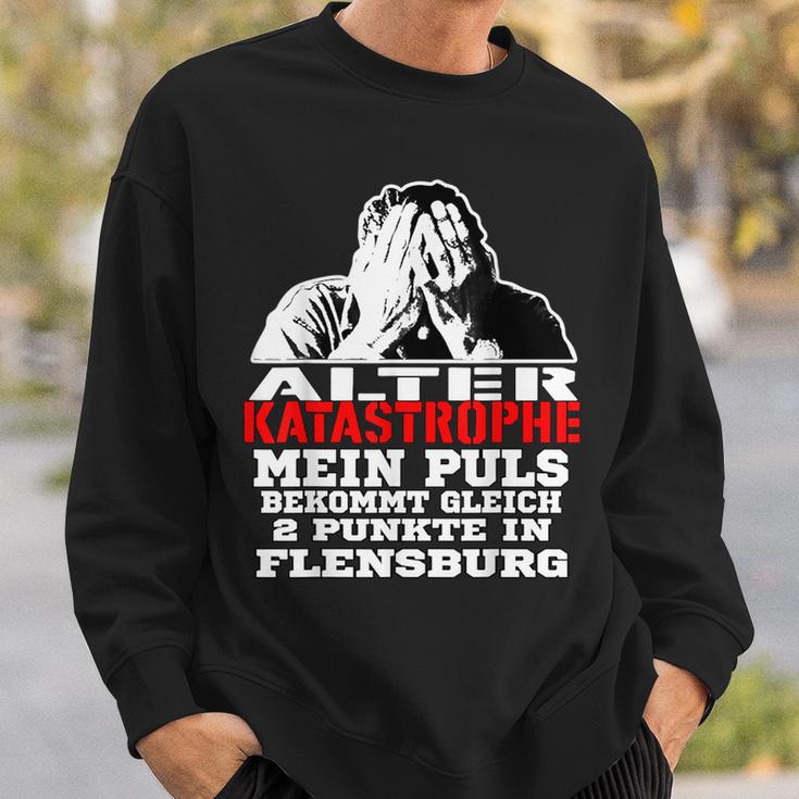 Alter Katastrophe Mein Puls Punkte In Flensburg Sl Sweatshirt Geschenke für Ihn