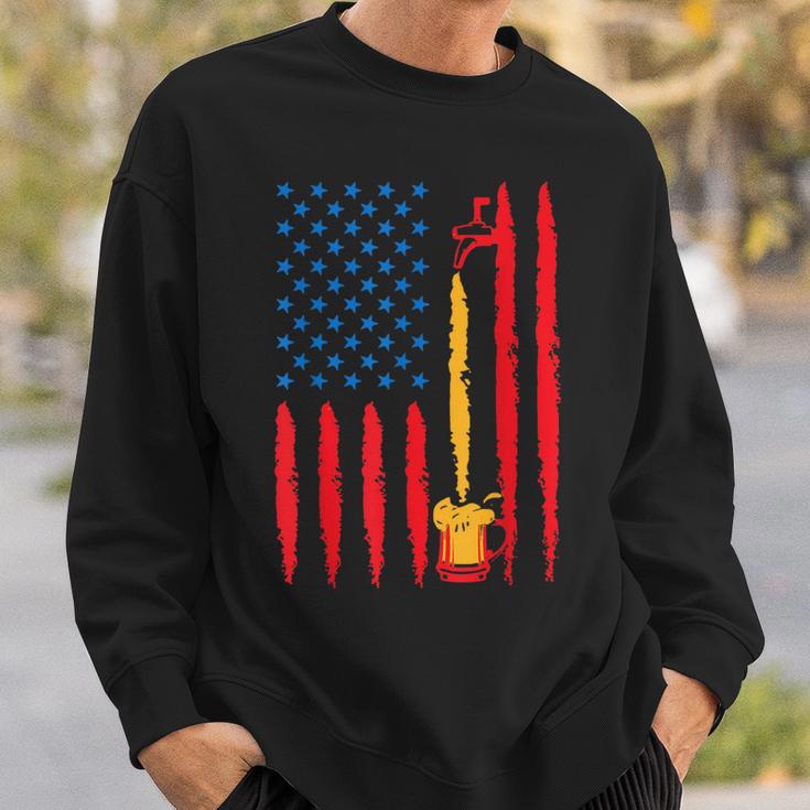 All American Beer Stars Stripes And Beer For Friends Sweatshirt Gifts for Him