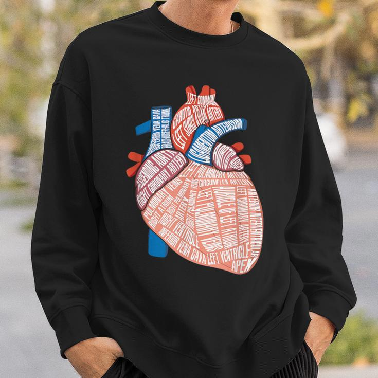 Anatomie Herz Für Kardiologie Doktoren Herz Anatomie Sweatshirt Geschenke für Ihn