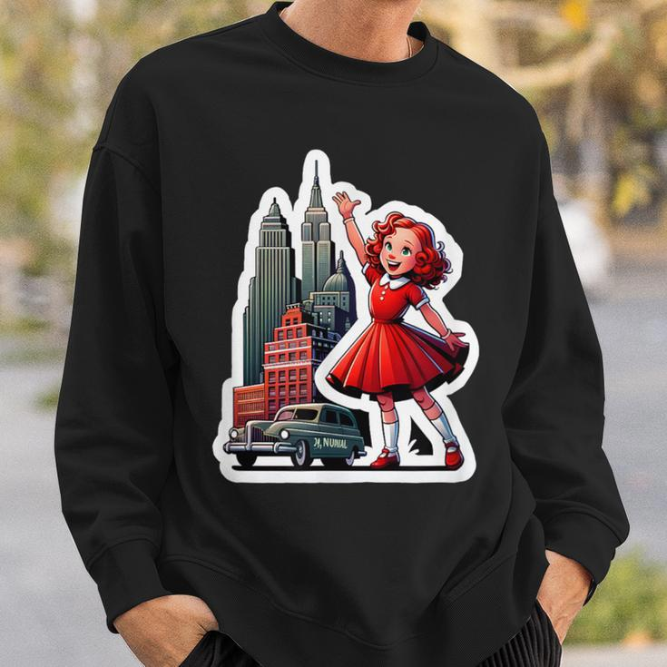 Annie's New York Adventure Broadway Musical Theatre Sweatshirt Gifts for Him