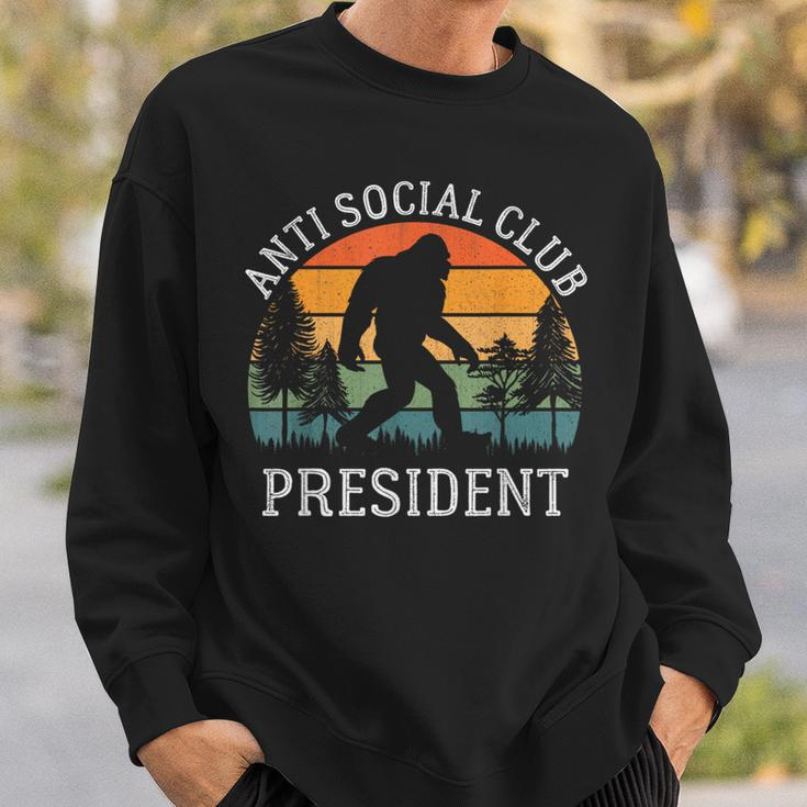 Anti Social Club President Antisocial Bigfoot Sweatshirt Gifts for Him
