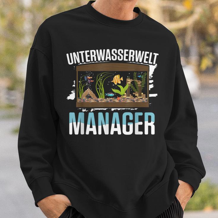 Aquarium Owner Underwater World Manager Aquarium Sweatshirt Geschenke für Ihn