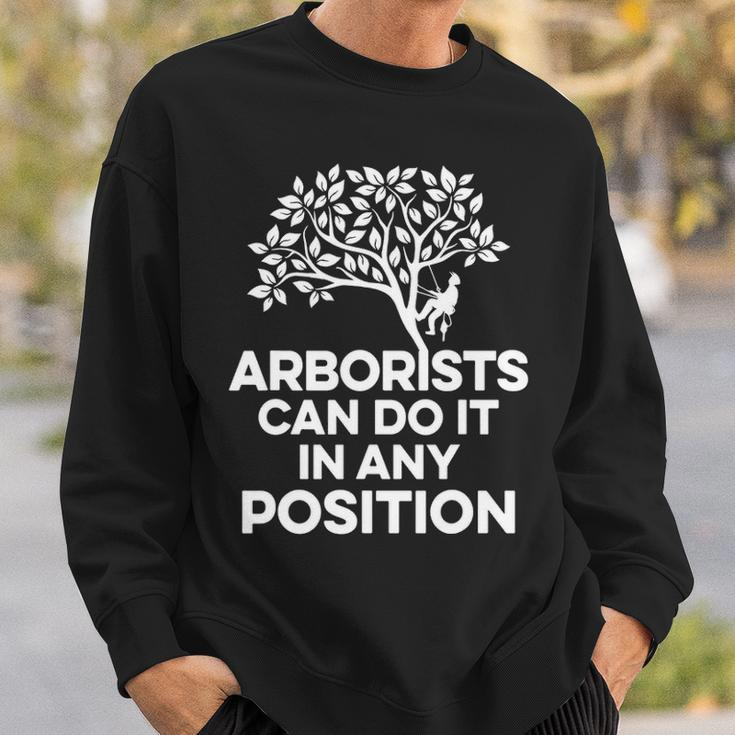 Arborist Position Tree Surgeon Arboriculturist Sweatshirt Gifts for Him
