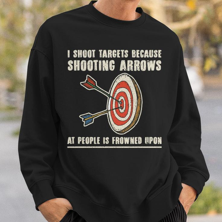 Archery Archer Bowman Bow Archer Sweatshirt Gifts for Him
