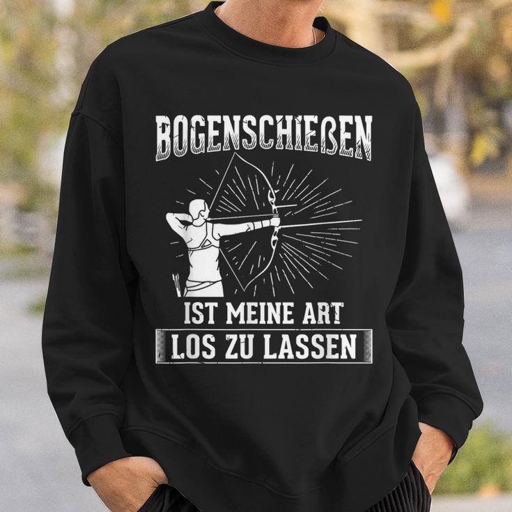 Archery Loslassen Archery Sweatshirt Geschenke für Ihn